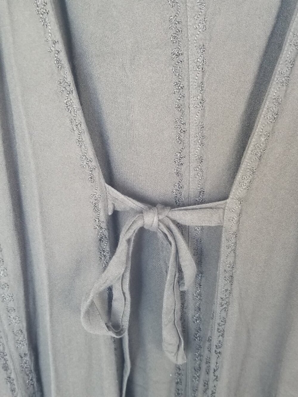 90’s Witchy Embroidered Maxi Dress - Picture 3 of 10